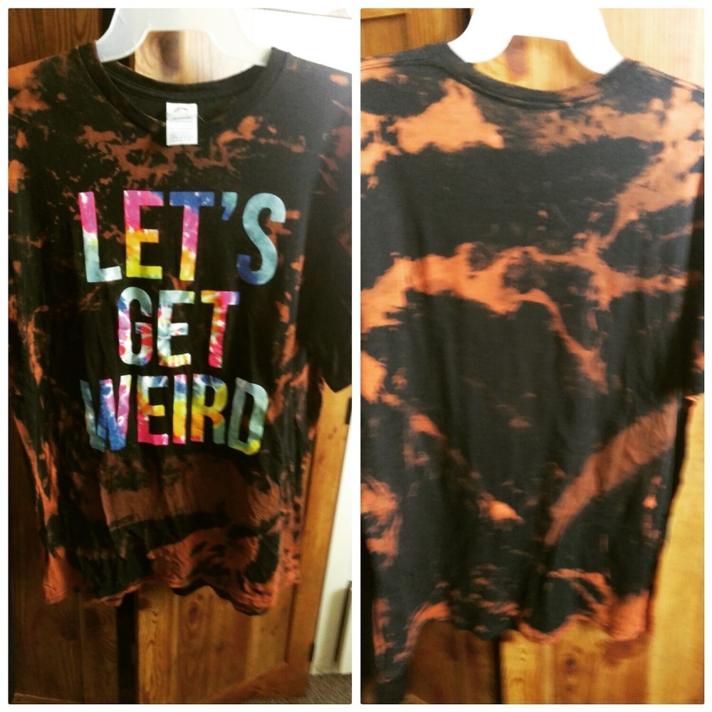 Customized Bleached T-Shirt